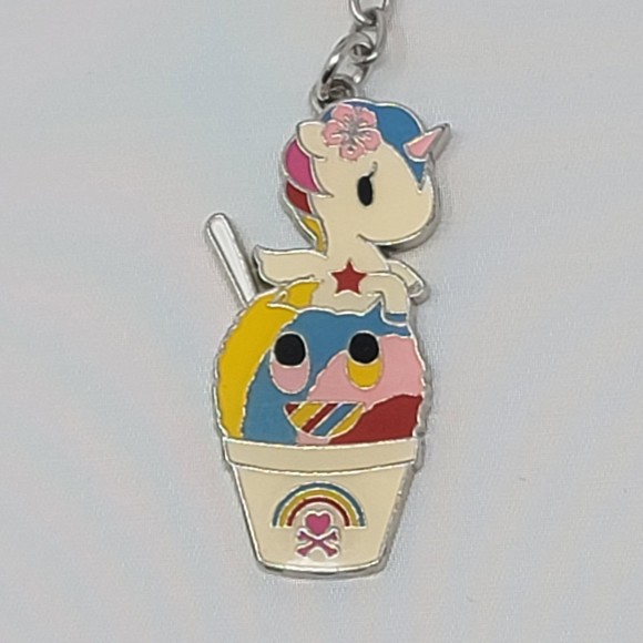 Tokidoki Keychain Buffet Shaved Ice SnowCone Rainbow Unicorno Stellina - Picture 5 of 7